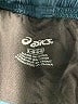 Asics 100% Polyester Teal Athletic Shorts Size L - photo 3