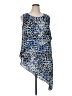 Ashley Stewart Blue Sleeveless Blouse Size 14/16W PLUS - photo 1