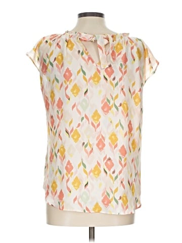 LC Lauren Conrad Short Sleeve Blouse (view 2)