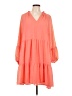 CeCe 100% Polyester Orange Casual Dress Size 1X - photo 1