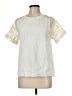 J.Crew 100% Cotton Ivory Short Sleeve Top Size M - photo 1