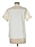J.Crew 100% Cotton Ivory Short Sleeve Top Size M - photo 2
