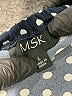 MSK Polka Dots Black Casual Dress Size L - photo 7
