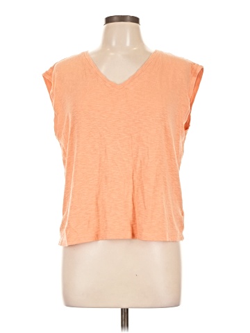 Marled Sleeveless T-Shirt (view 1)