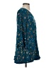 Doe & Rae 100% Rayon Teal 3/4 Sleeve Blouse Size S - photo 4