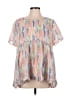 Entro 100% Polyester Pink Casual Dress Size L - photo 1