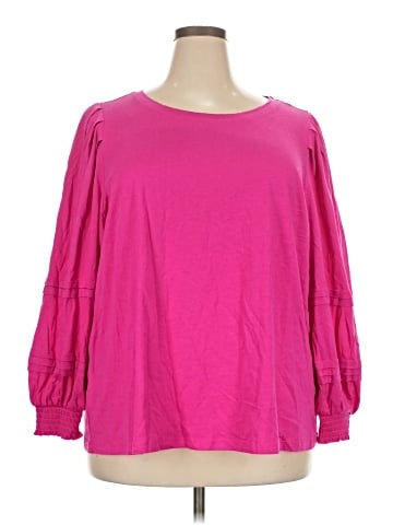 Crown & Ivy 3/4 Sleeve T-Shirt (view 1)