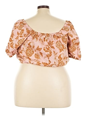 Lane Bryant Short Sleeve Blouse (view 2)