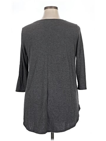 Chico's 3/4 Sleeve T-Shirt (view 2)