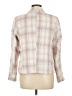 LC Lauren Conrad 100% Polyester Plaid Ivory Blazer Size M - photo 2