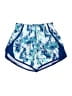 Athletic Works Print Blue Athletic Shorts Size L - photo 1