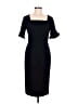 Donna Morgan Solid Black Cocktail Dress Size 6 - photo 1