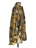 Zara Animal Print Gold Long Sleeve Blouse Size XS - photo 4