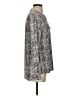 Ellen Tracy Silver 3/4 Sleeve Blouse Size S - photo 4