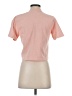 Obey 100% Cotton Pink Short Sleeve Turtleneck Size XS - photo 2