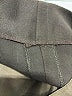 Givenchy Solid Black Brown Vintage Wool Skirt Size EU (FR) 38 / US 6 - photo 4