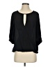 Vince Camuto 100% Polyester Black 3/4 Sleeve Blouse Size S - photo 1