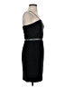 BCBGeneration Solid Black Cocktail Dress Size 4 - photo 4