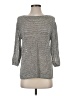 Armani Exchange Metallic Silver Pullover Sweater Size XS - photo 1