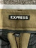 Express 100% Polyester Solid Green Khaki Shorts Size 4 - photo 3