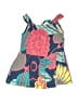 Tea 100% Cotton Tropical Blue Dress Size 3 - photo 1