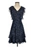 Tommy Hilfiger Polka Dots Blue Cocktail Dress Size 2 - photo 1