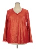 Cato Red Long Sleeve Blouse Size 22 - photo 1