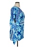 La Blanca Blue 3/4 Sleeve Blouse Size XL (estimated) - photo 4