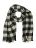 Zara Checkered-gingham Black Scarf One size - photo 1