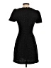 Francesca's 100% Polyester Tweed Black Casual Dress Size S - photo 2