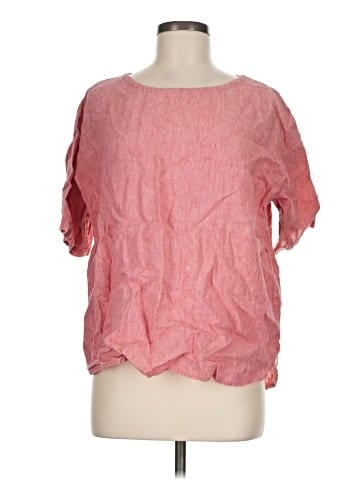 Eileen Fisher Short Sleeve Blouse (view 1)