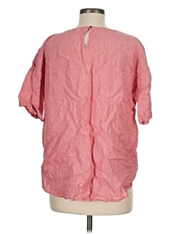 Eileen Fisher Short Sleeve Blouse (view 2)