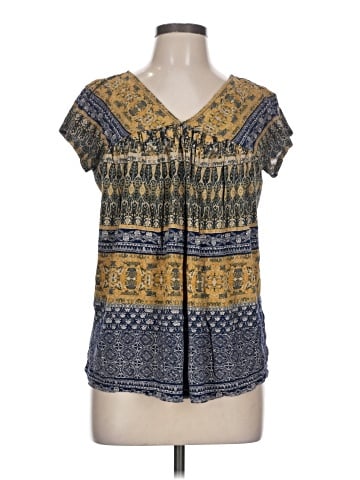 Lucky Brand Short Sleeve Blouse (view 1)