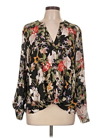 INC International Concepts 3/4 Sleeve Blouse (view 1)
