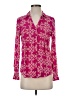 Maeve Pink Long Sleeve Blouse Size 0 - photo 1