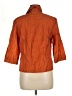 Assorted Brands Orange 3/4 Sleeve Button-Down Shirt Size 8 - photo 2