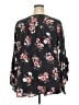 Torrid 100% Rayon Black 3/4 Sleeve Blouse Size 3X Plus (3) - photo 2
