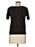 Nina Leonard Animal Print Brown Wool Pullover Sweater Size M - photo 1