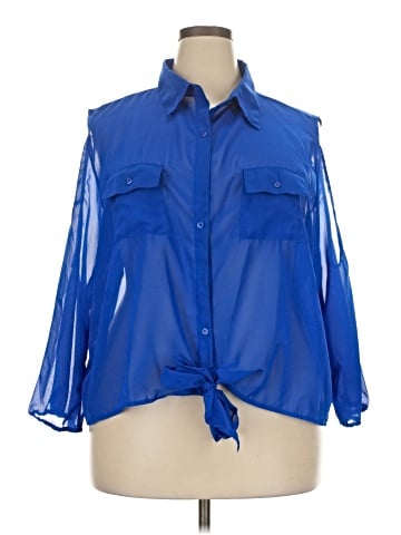Indulge 3/4 Sleeve Blouse (view 1)