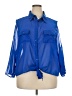 Indulge 100% Polyester Blue 3/4 Sleeve Blouse Size 3X - photo 1