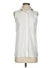 Athleta Ivory White Sleeveless Button-Down Shirt Size XS - photo 1