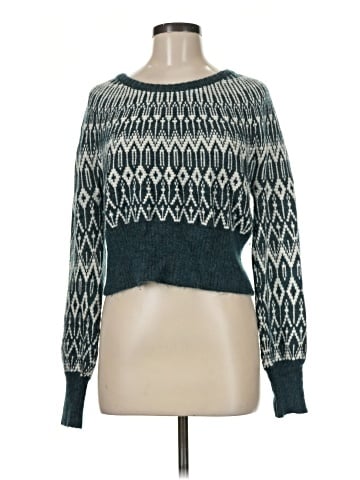 Intermix Pullover Sweater (view 1)