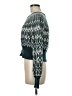 Intermix Chevron-herringbone Teal Pullover Sweater Size M - photo 5