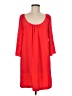 Glam 100% Polyester Solid Red Casual Dress Size M - photo 1