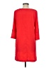 Glam 100% Polyester Solid Red Casual Dress Size M - photo 2