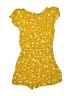 Old Navy 100% Rayon Yellow Dress Size 8 - photo 2