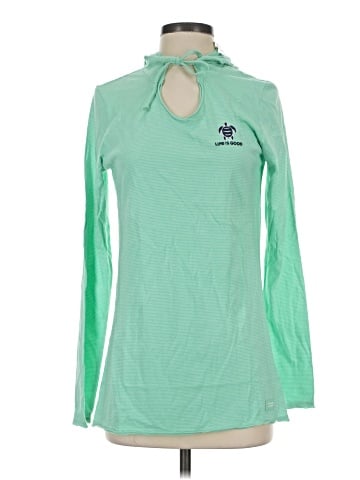 Life Is Good Long Sleeve Polo (view 1)