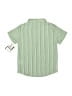 DKNY Stripes Green Short Sleeve Button-Down Shirt Size S (kids) - photo 2