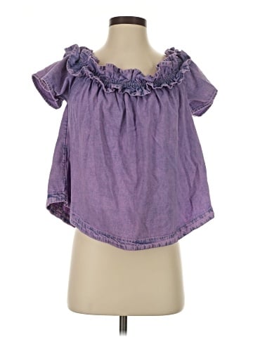 Free People Short Sleeve Blouse (view 1)