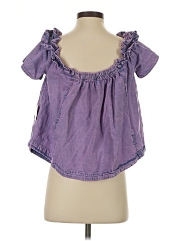 Free People Short Sleeve Blouse (view 2)